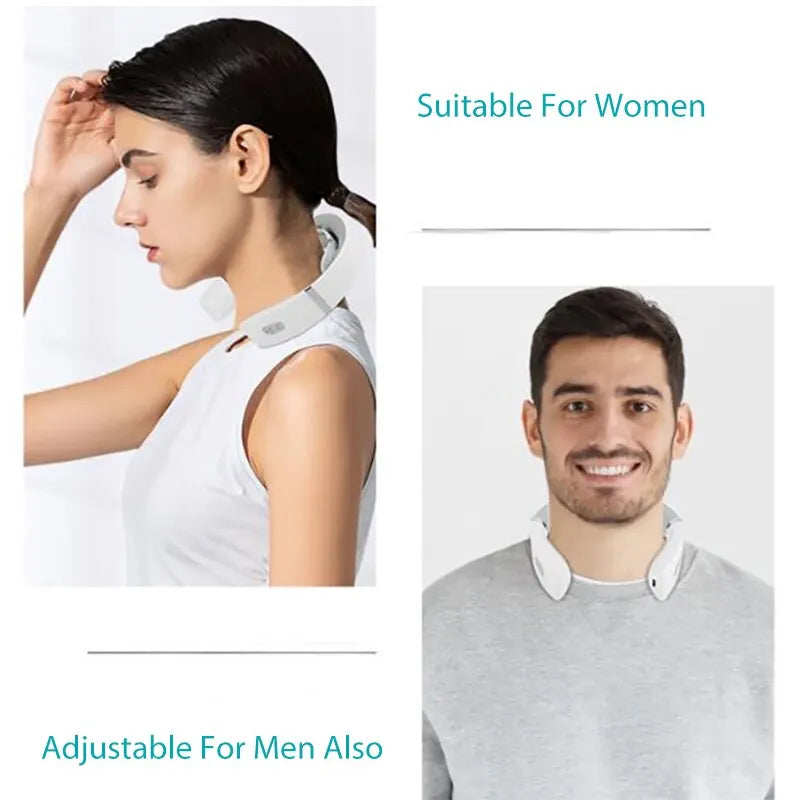 Mini Neck & Shoulder Massager – Heated Deep Tissue Relief